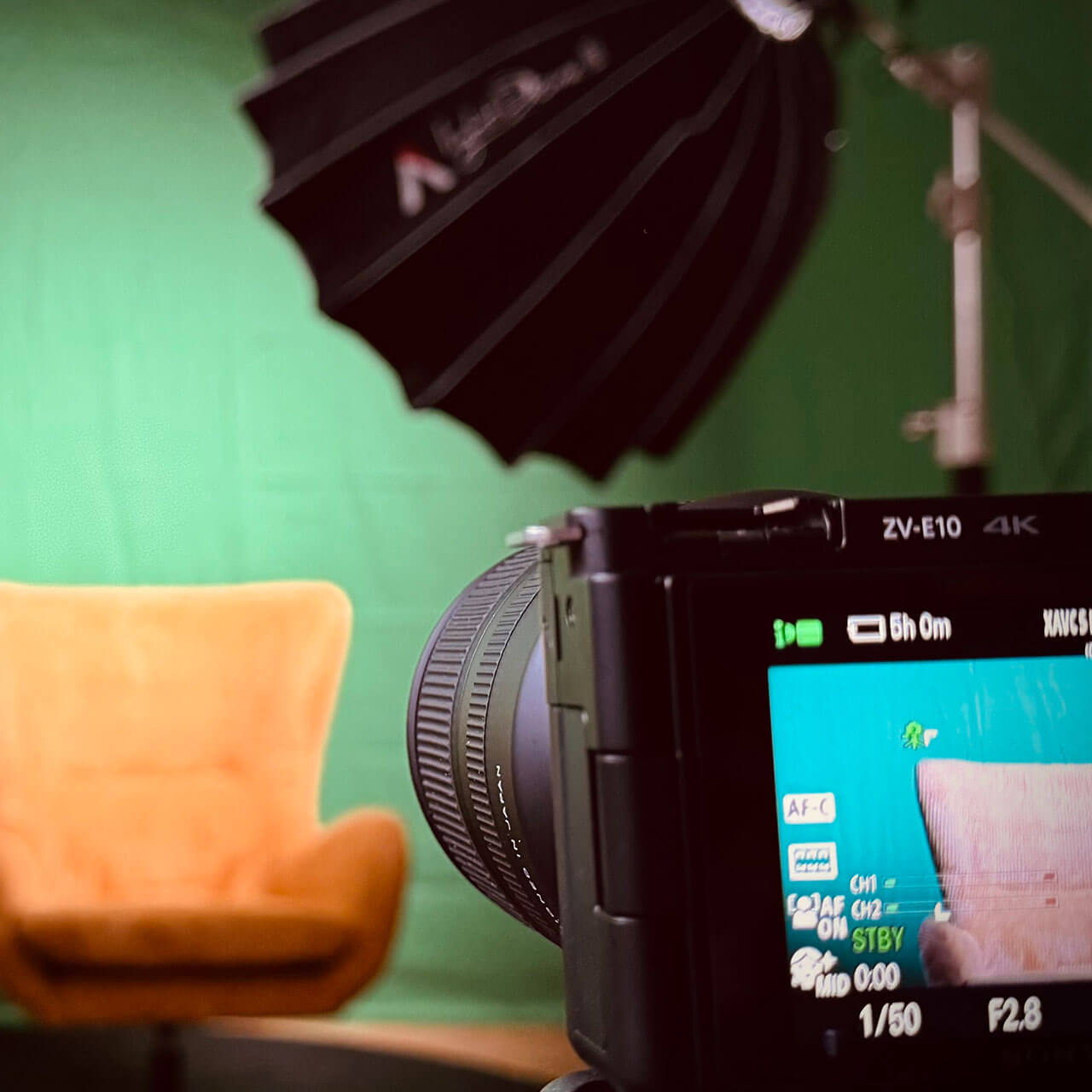 Foto STREAP. Camera Setup