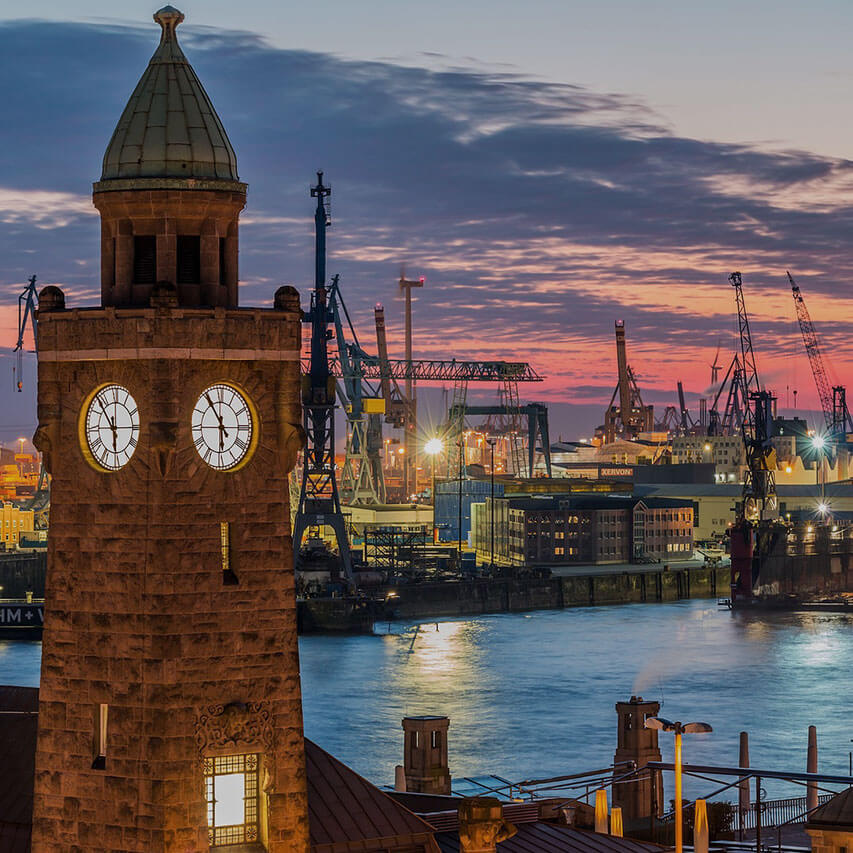 Foto STREAP. Hamburger Hafen